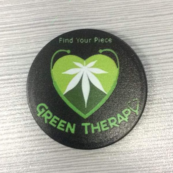 Green Therapy Pop Sock Ring & Brand Stickers